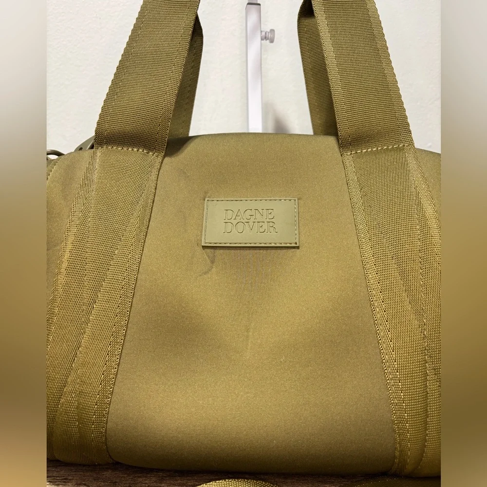 Dagne Dover Olive Green Mini Ryder Crossbody Tote - Picture 4 of 14